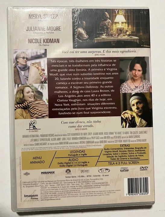 DVD As Horas (Lacrado)  - Foto 2