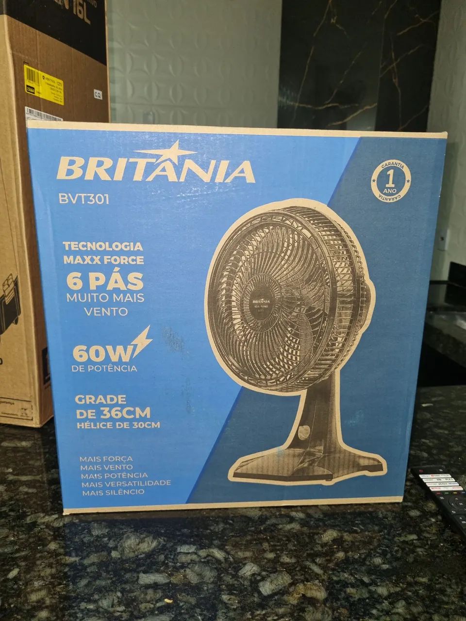 Ventilador de mesa de 30 cm