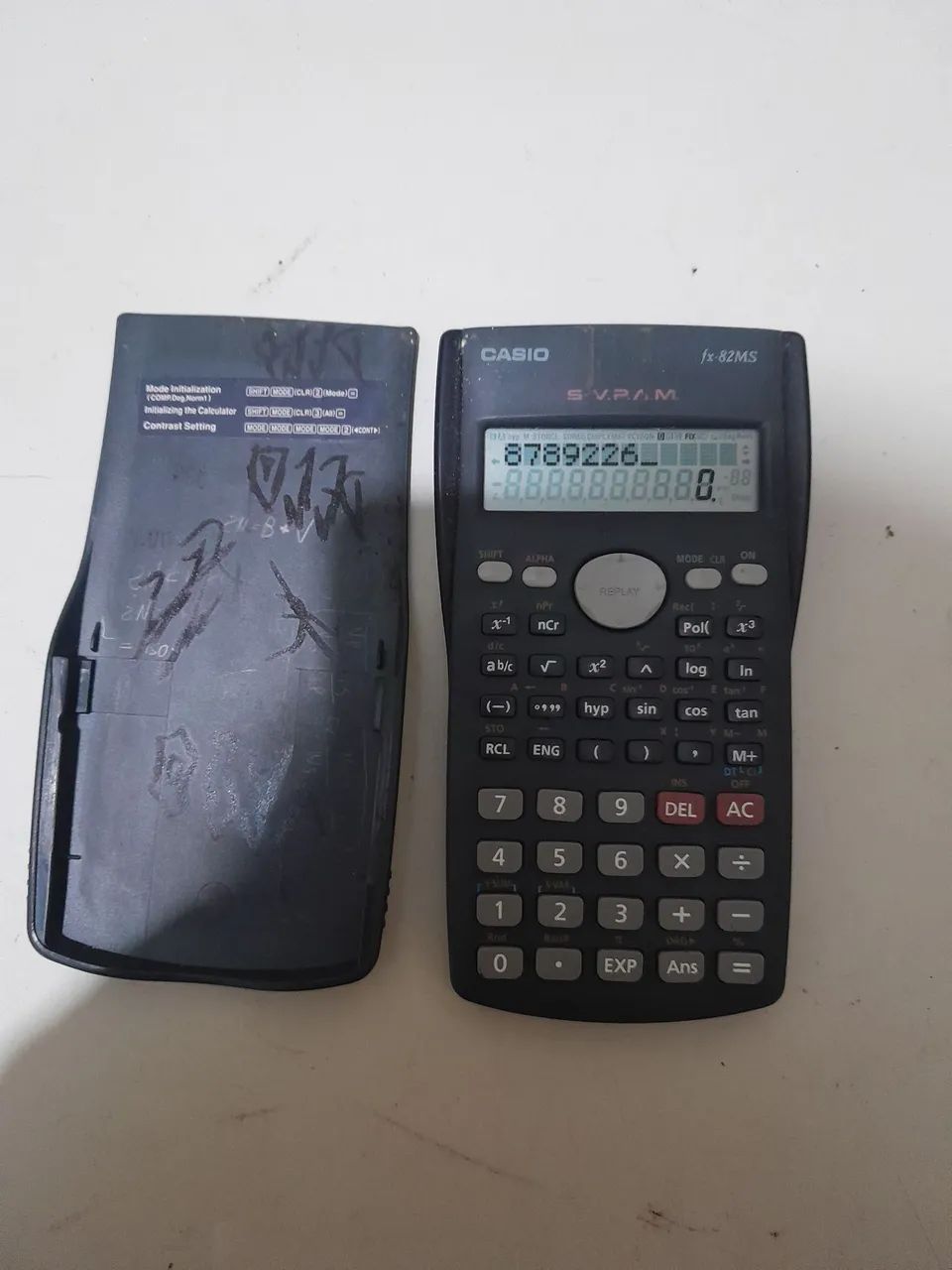 Relógio Digital Casio PQ-7 + Calculadora Casio No Estado Leia Descrição  - Foto 4