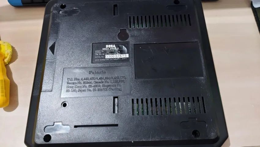 Mega Drive 2 Versão asiática com slot para Sega CD funcionando perfeitamente - Foto 5