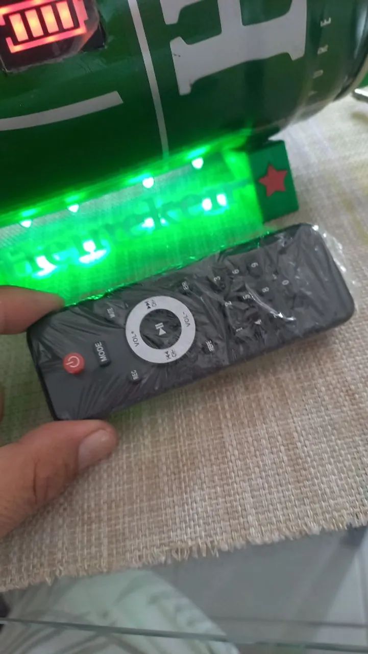 Caixa de Som Heineken Artesanal - 6x no cartão  - Foto 2