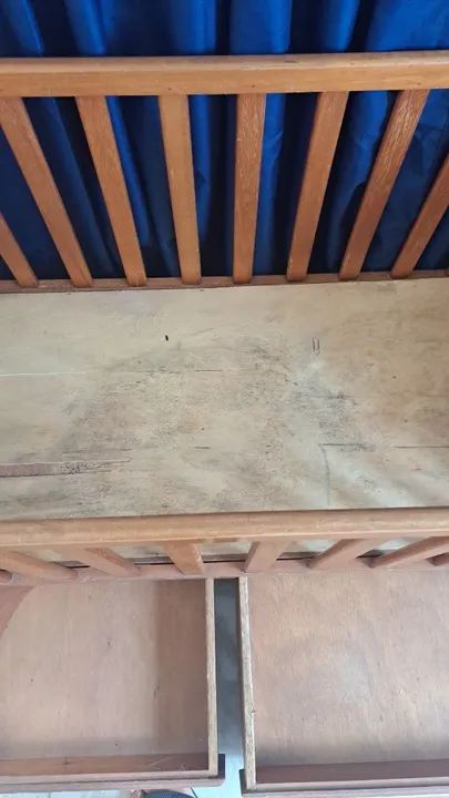 Berço de madeira cerejeira - Foto 2