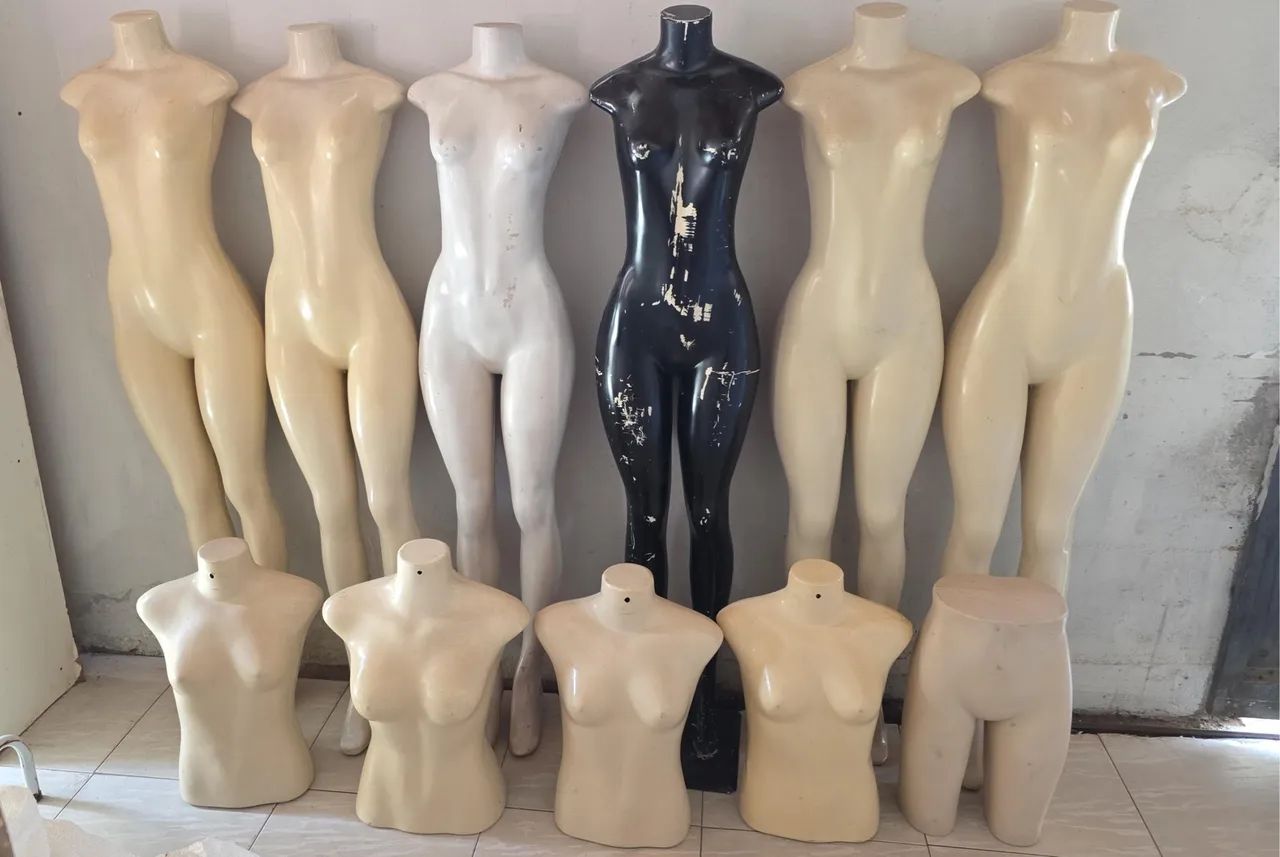 Manequins Femininos para Vitrine - Diversos Modelos
