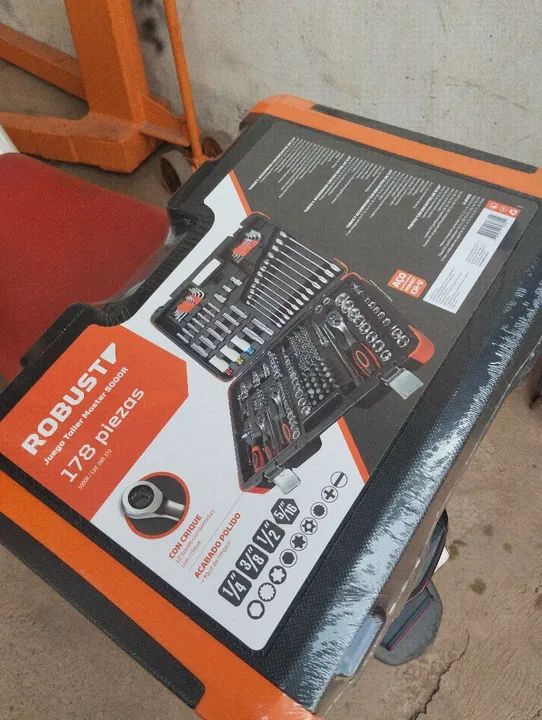 Jogo de Ferramentas Robust 178 Peças