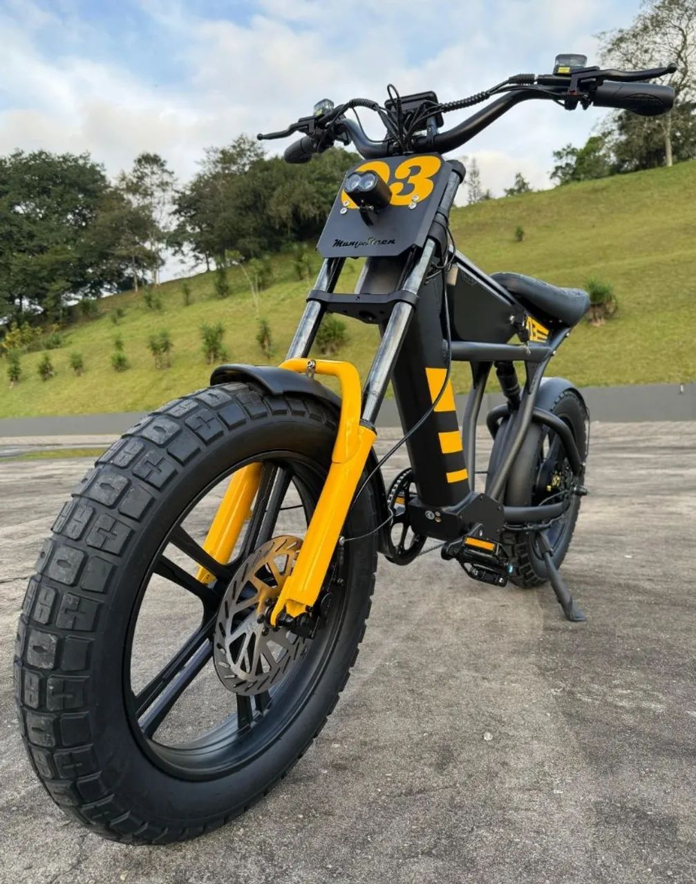 Bike Elétrica FT03 lançamento 1000w bateria extra forte  - Foto 3