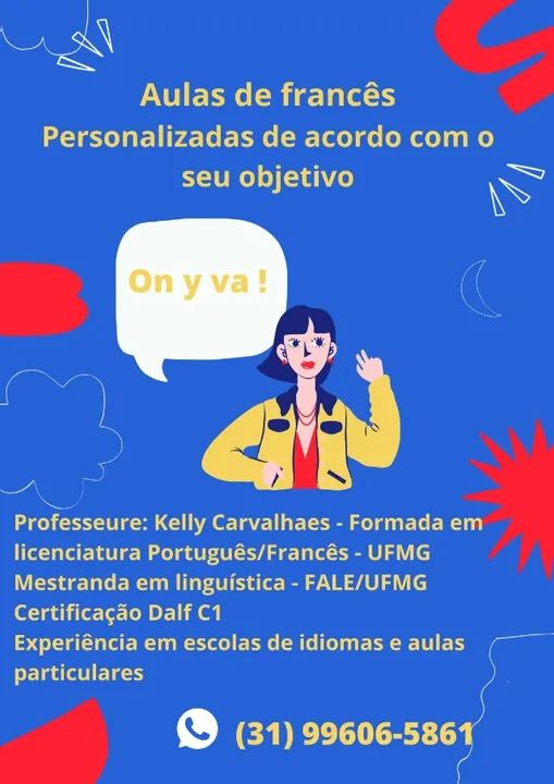 Aulas on-line de francês