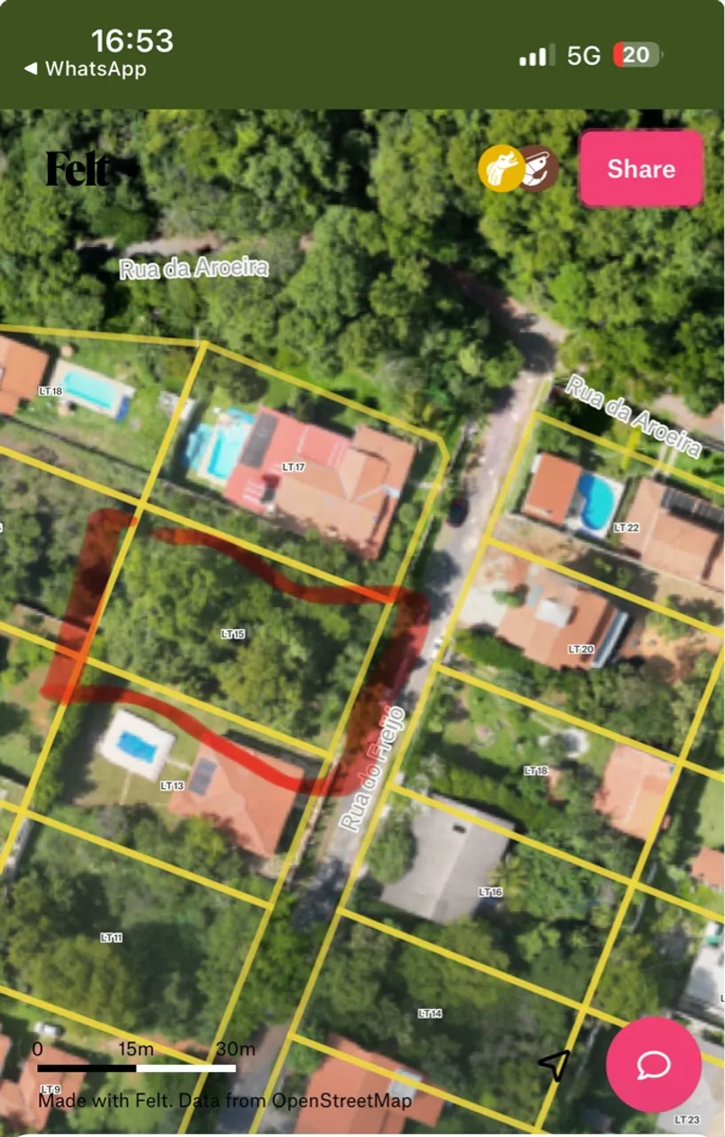 Lote de 1004m2 condomínio do Jardim Botânico em
