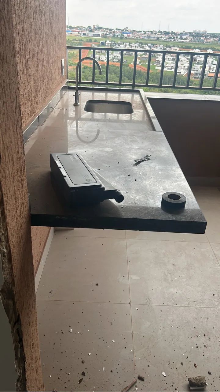 Pia + bancada verde Ubatuba (123x67cm) - Foto 3