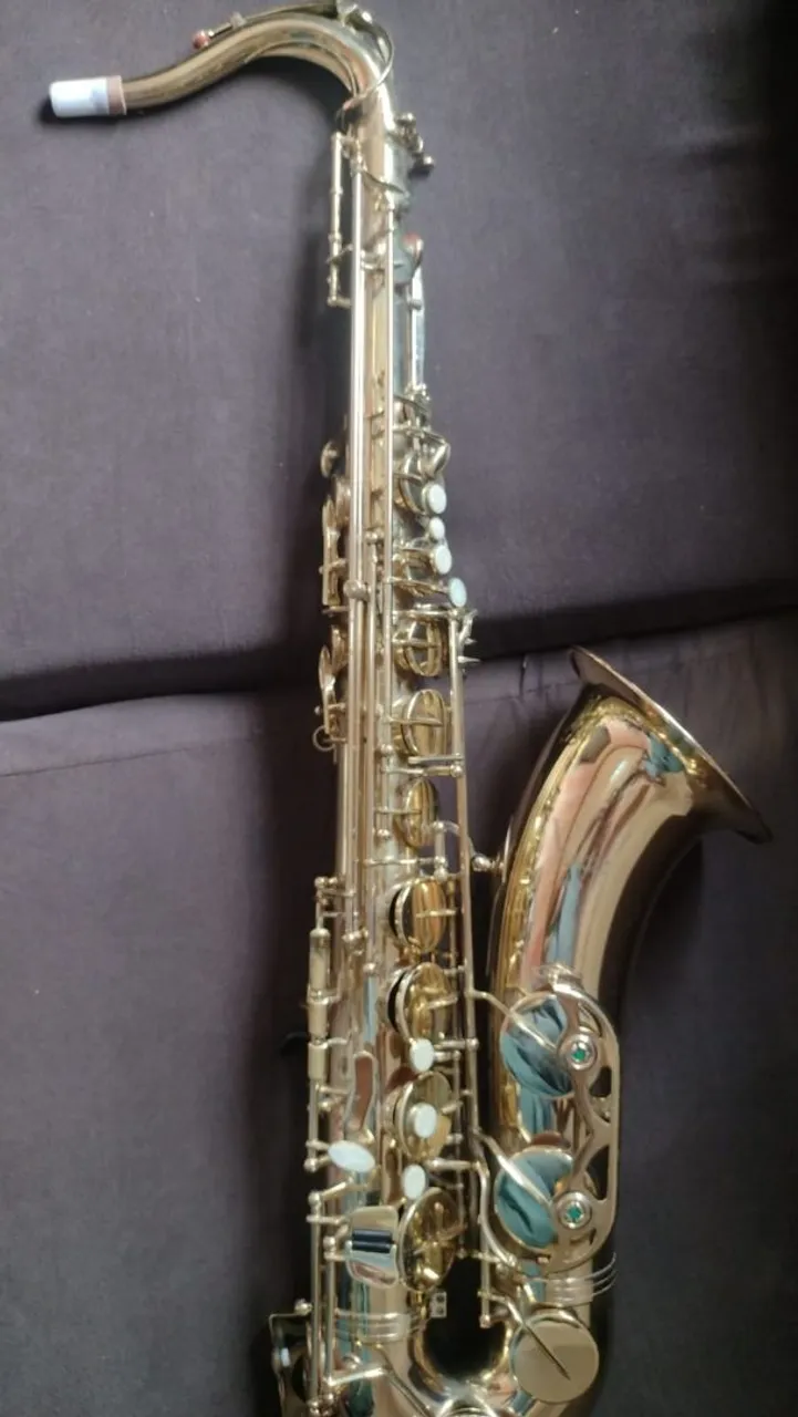 Saxofone Tenor Eagle ST503 Dourado - Instrumento Musical