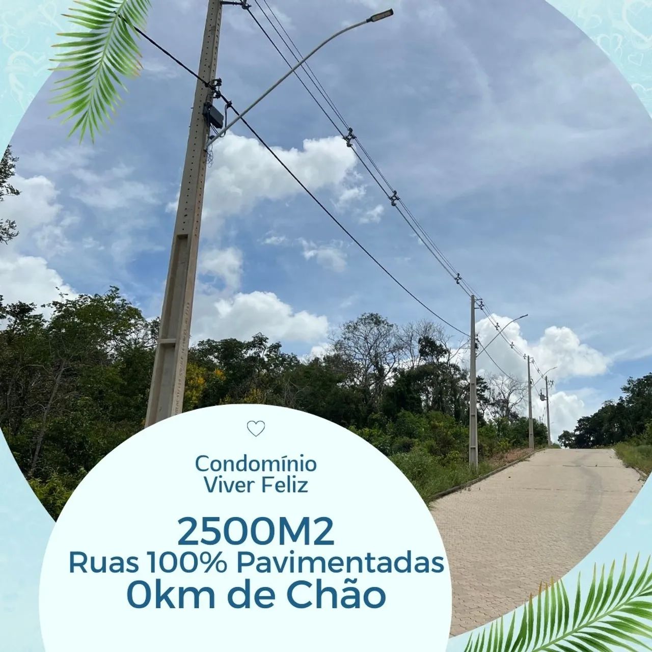 ! Lotes 2.500m2 no boleto bancário no Rio Corumba. =