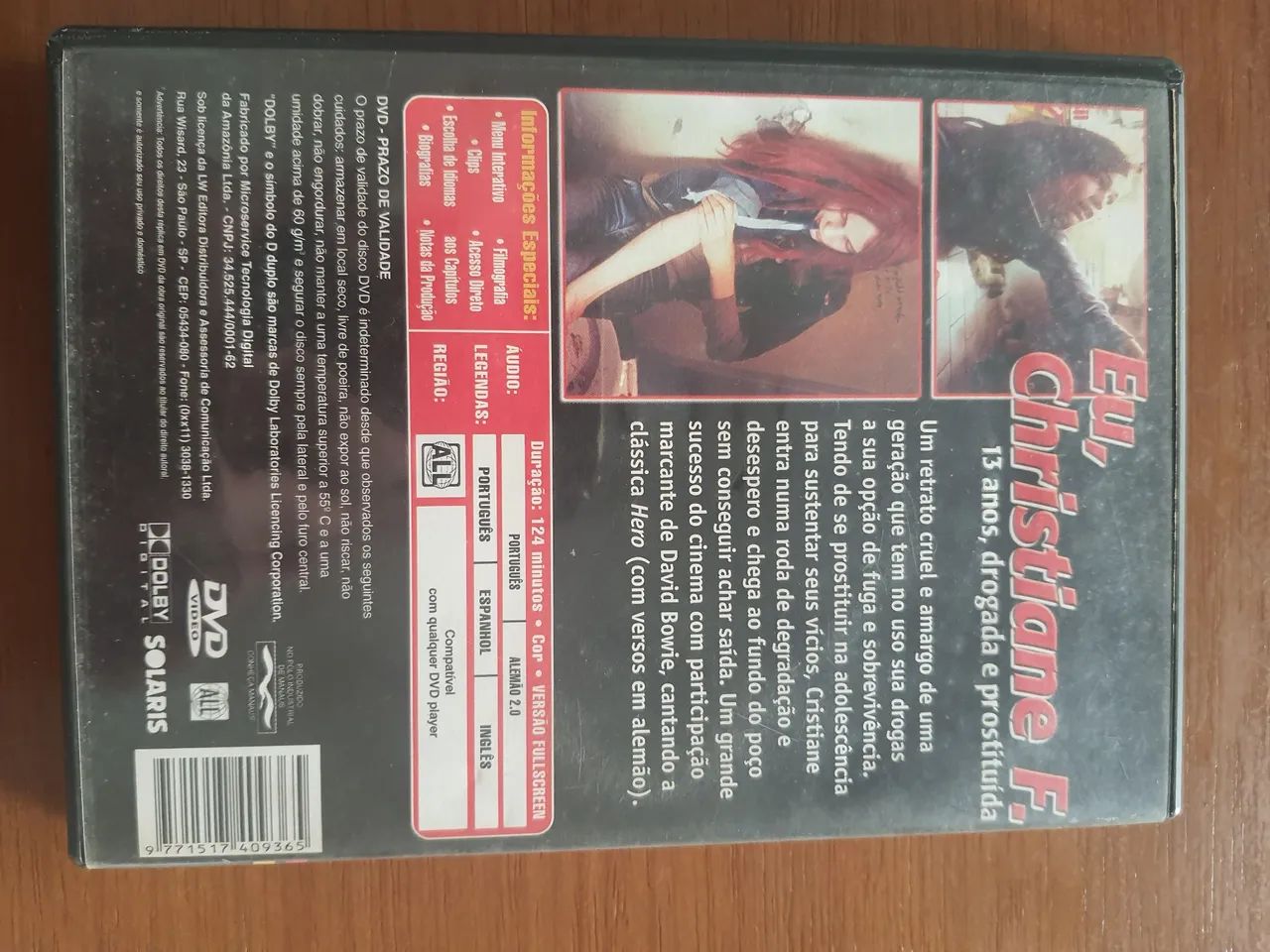 DVD Eu, Christiane F. - Foto 3