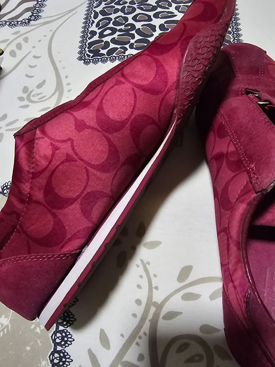 Tênis Coach Vermelho - Foto 3
