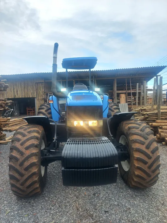 Trator tm 7040 + grade tatu24x28