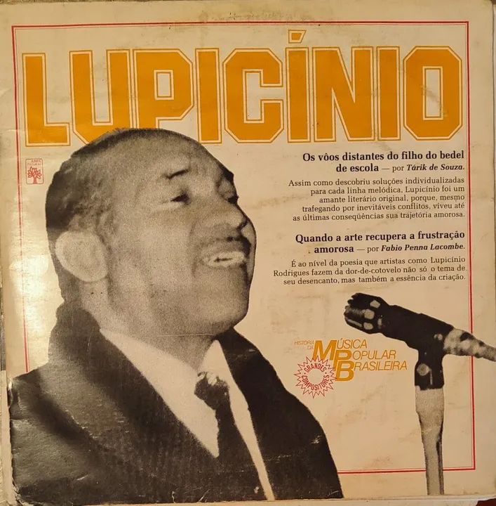 Disco de Vinil Lupicínio Rodrigues 1982