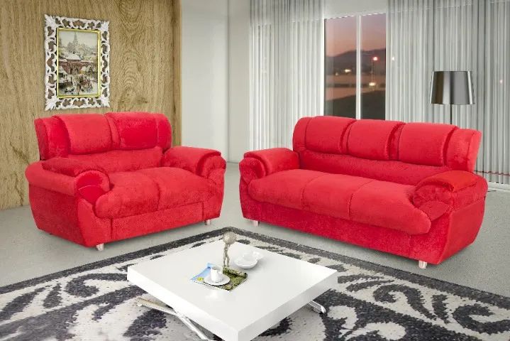 Conjunto Sofá 2 e 3 Lugares Panamra - Foto 3