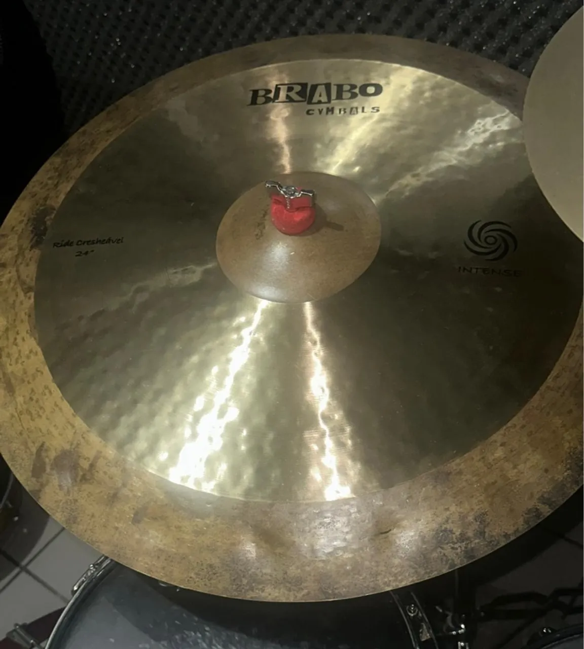 Prato Ride Crasheavel 24" Brabo Cymbals Intense