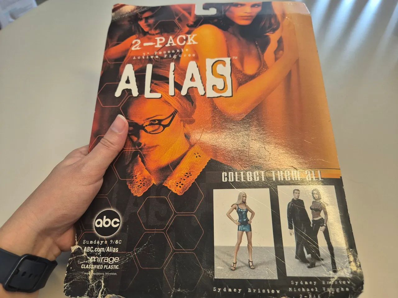 Action Figure Alias Sidney Bristow e Michael Vaughn Jennifer Garner - Foto 5