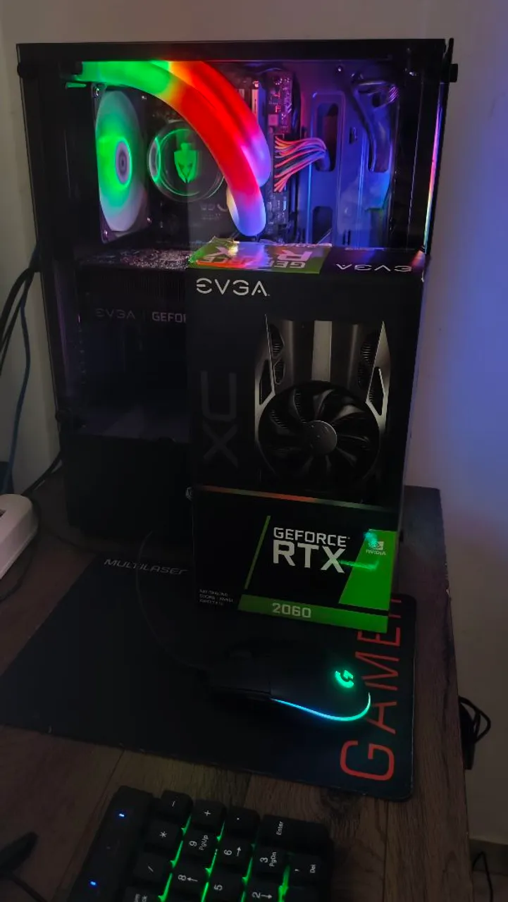 Placa de Vídeo EVGA GeForce RTX 2060 XC