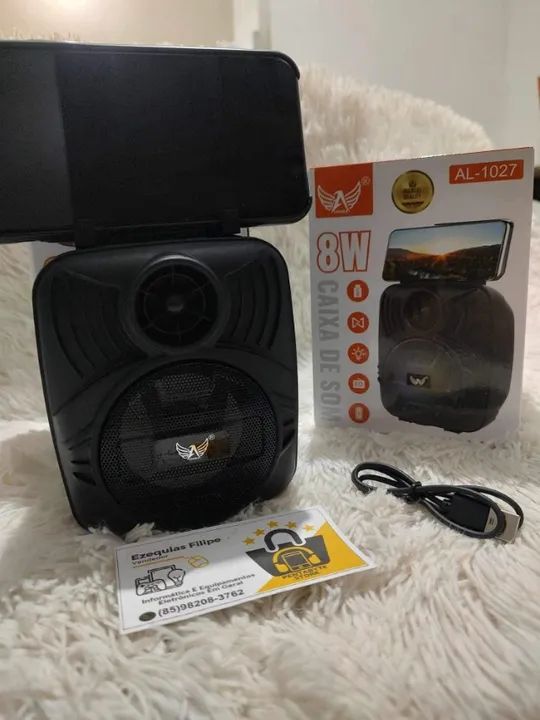 Caixa De Som 8W Bluetooth Nova Imperdível!!! - Foto 4