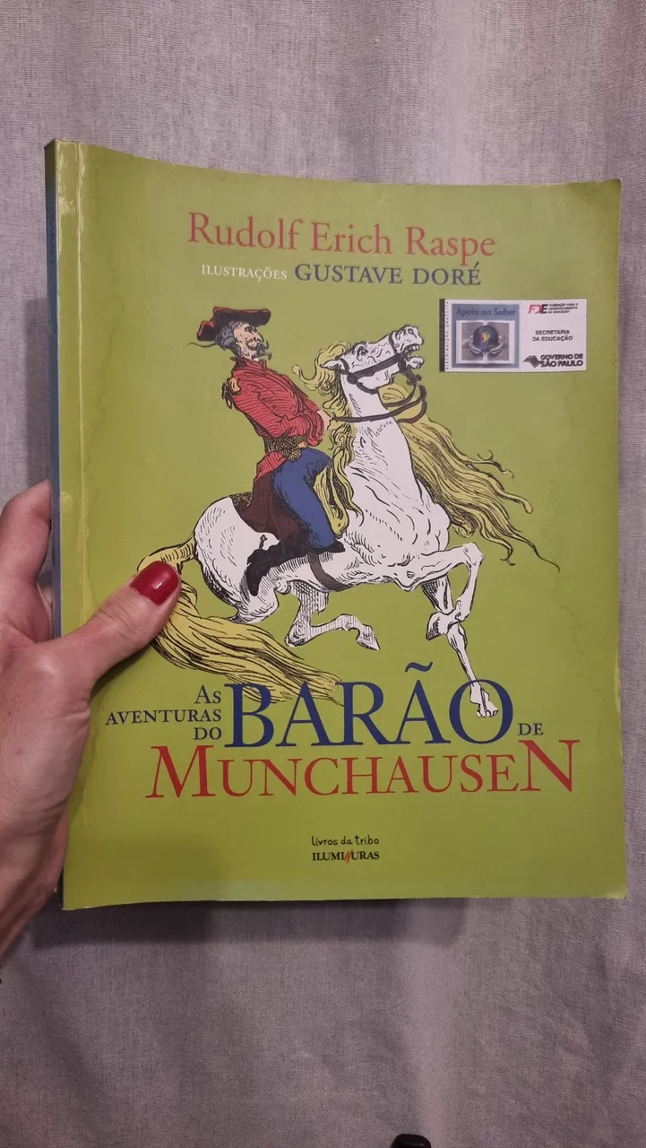 As Aventuras do Barão de Munchausen - Capa Dura