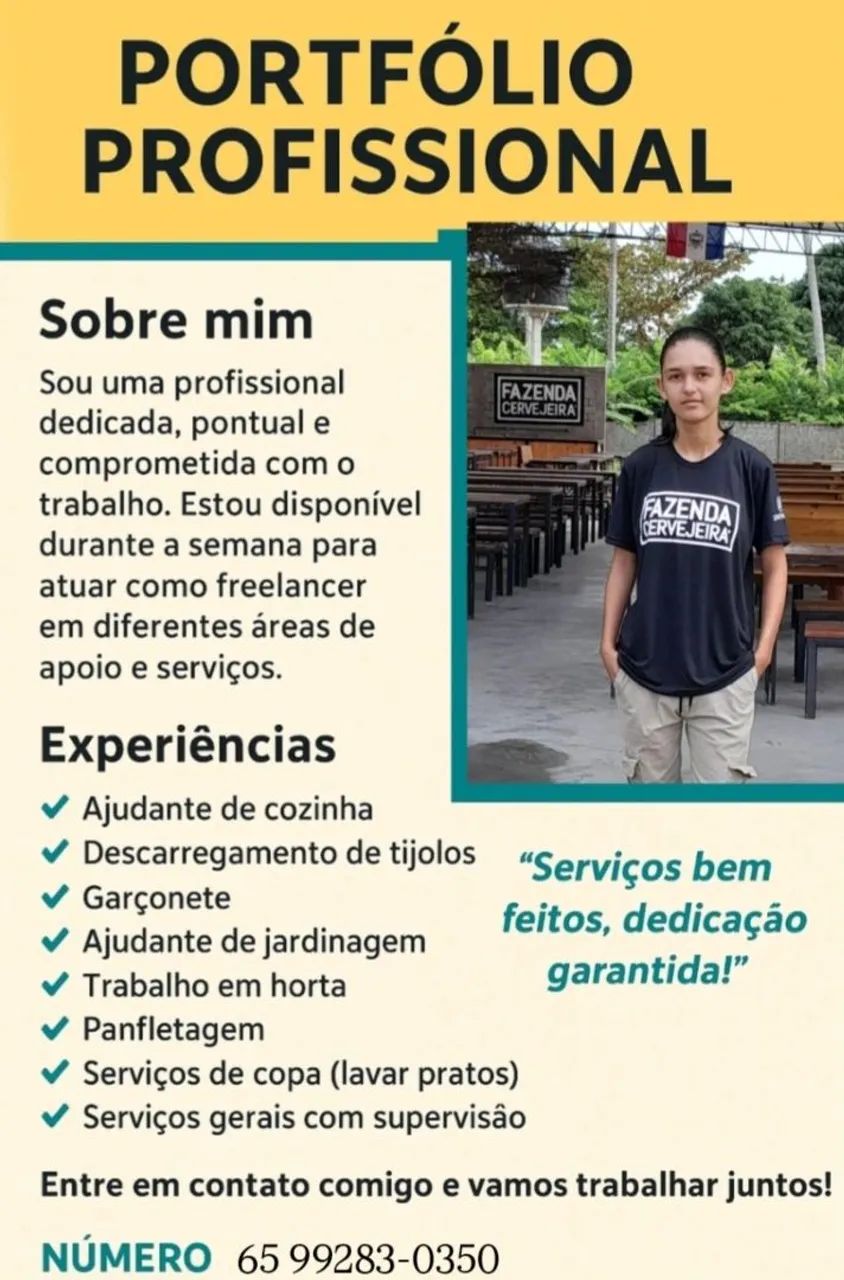 Estou a procura de frellancer 