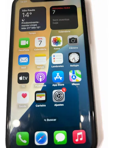 iPhone XR pouquíssima marca de uso