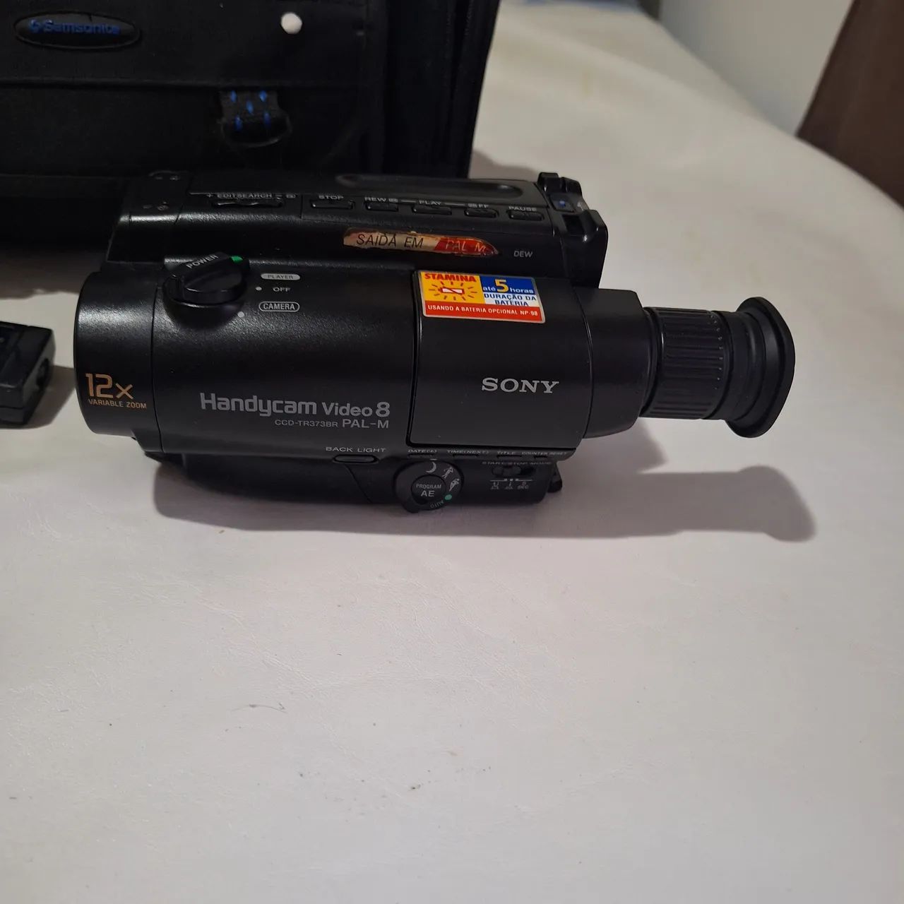 Filmadora FABIANA V8 SONY modelo CCD-TR373BR