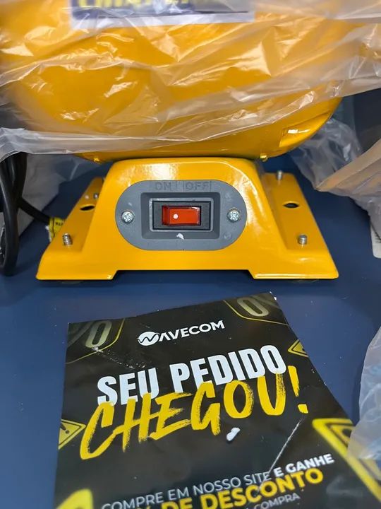 Esmeril de bancada 6 polegadas 360W - Chiaperini  - Foto 5