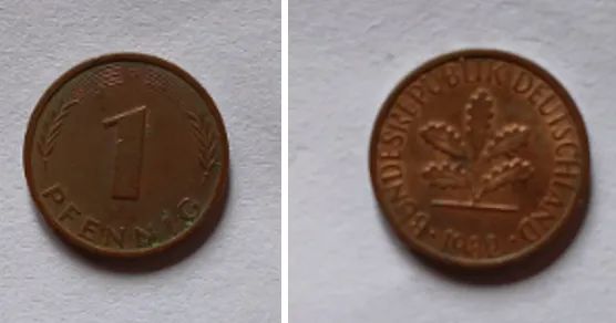 Moedas antigas Deutschland