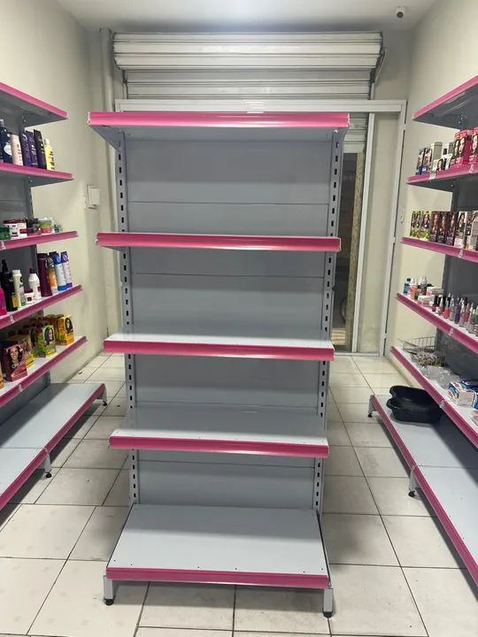 Gôndola de metal para loja - Foto 4