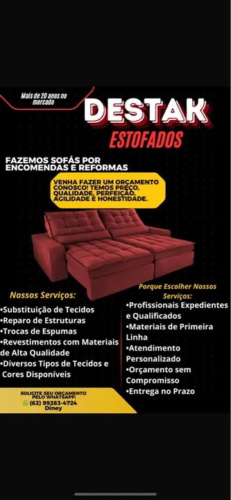 Reforma e Fabricações de Sofá