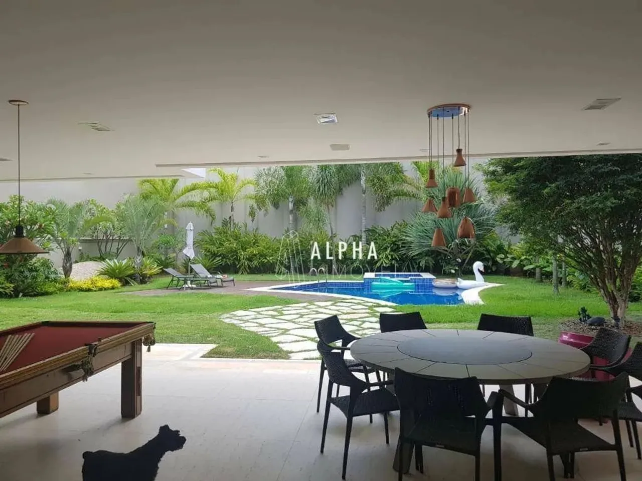 Casa com 5 dormitórios para alugar, 881 m² por R$ 84.950,00/mês - Tamboré - Santana de Par