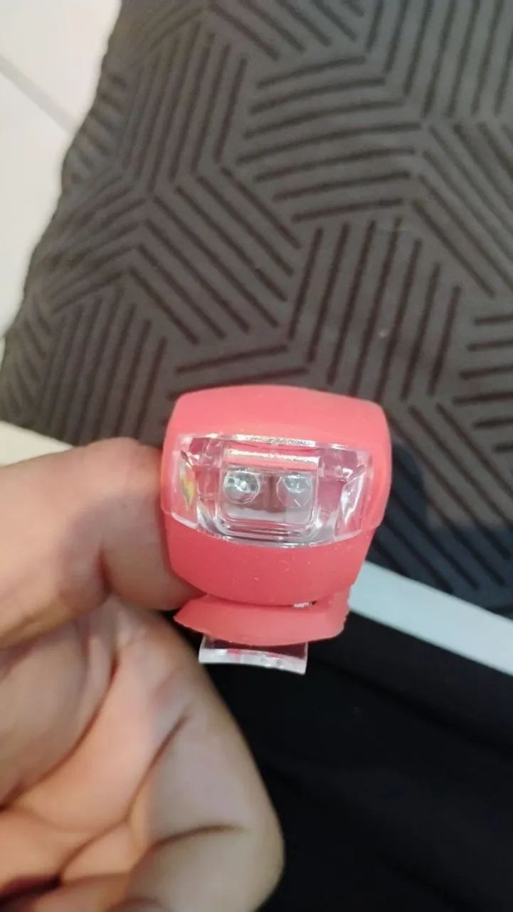 Luz de Caução para Bicicleta e mochila  - Foto 6