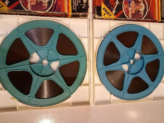Filme super 8mm BUCK ROGERS /part 1 e 2   + 3 caixa de slides no estado - Foto 2
