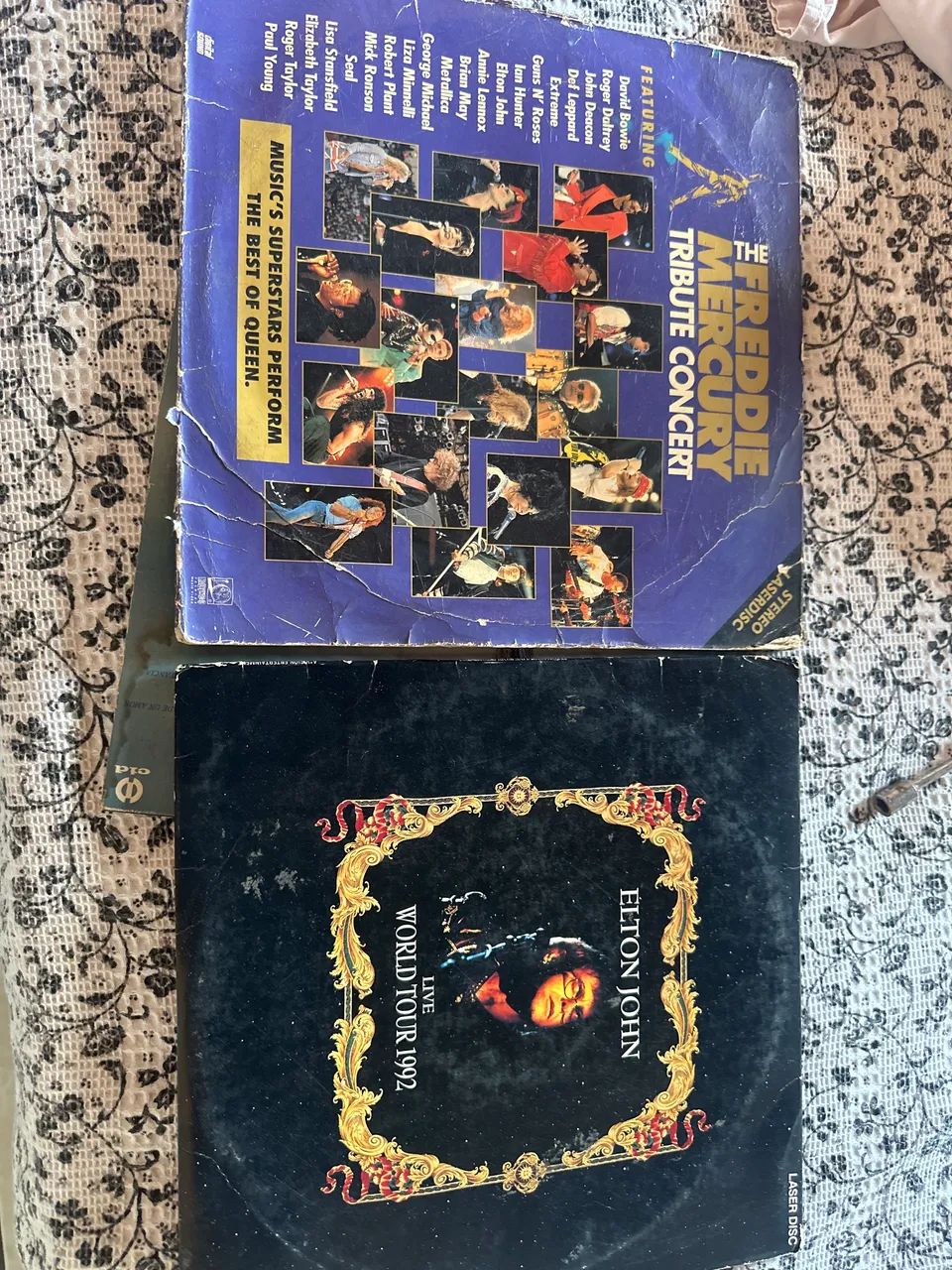 Relíquia - Laser Disc Freddie Mercury & Elton John