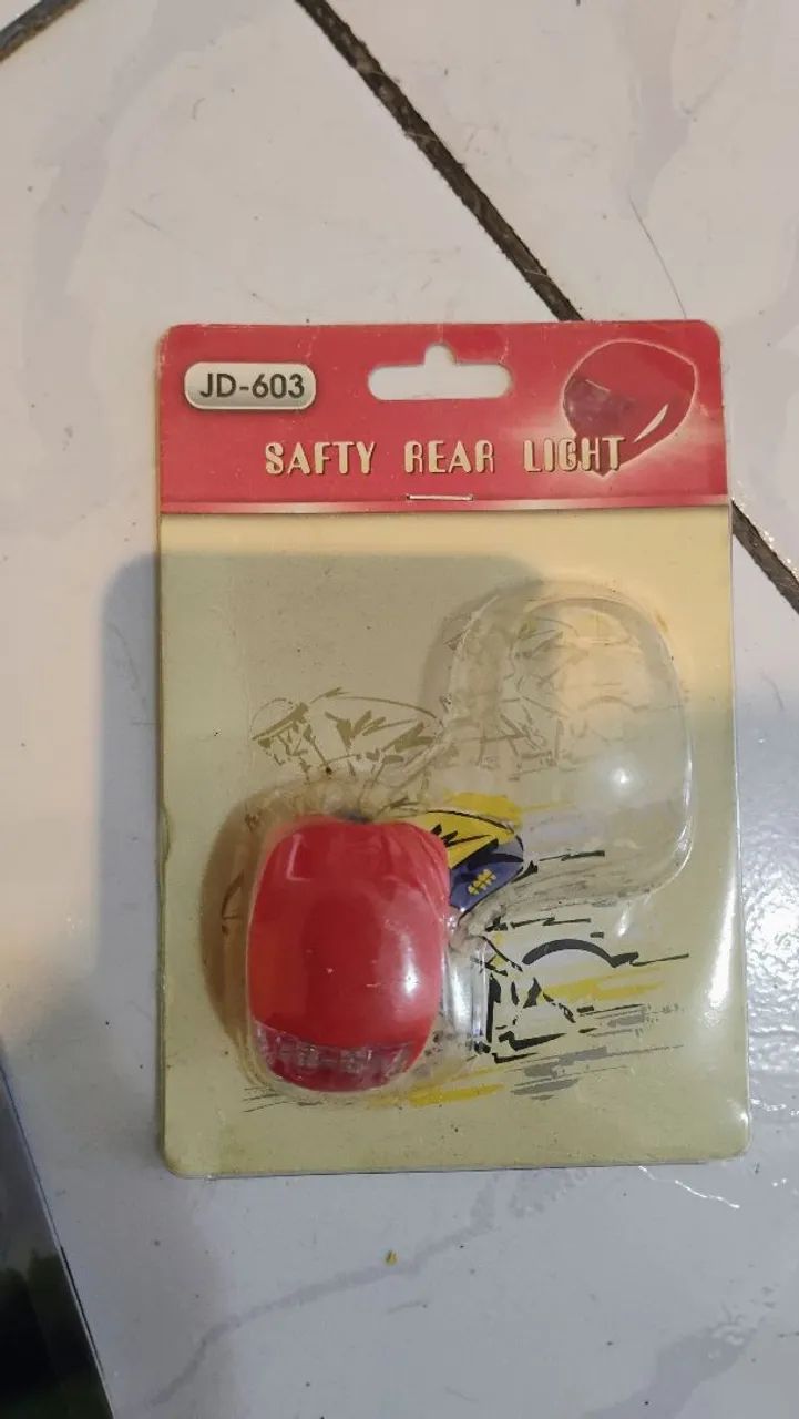 Luz de Caução para Bicicleta e mochila  - Foto 4