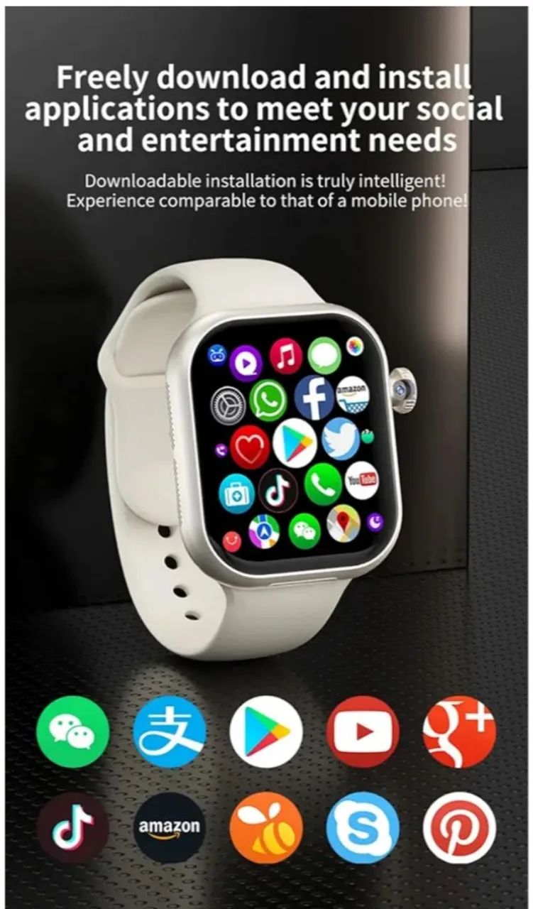 Smartwatch S10 Plus 4G LTE Android 10.0 Novo  - Foto 3