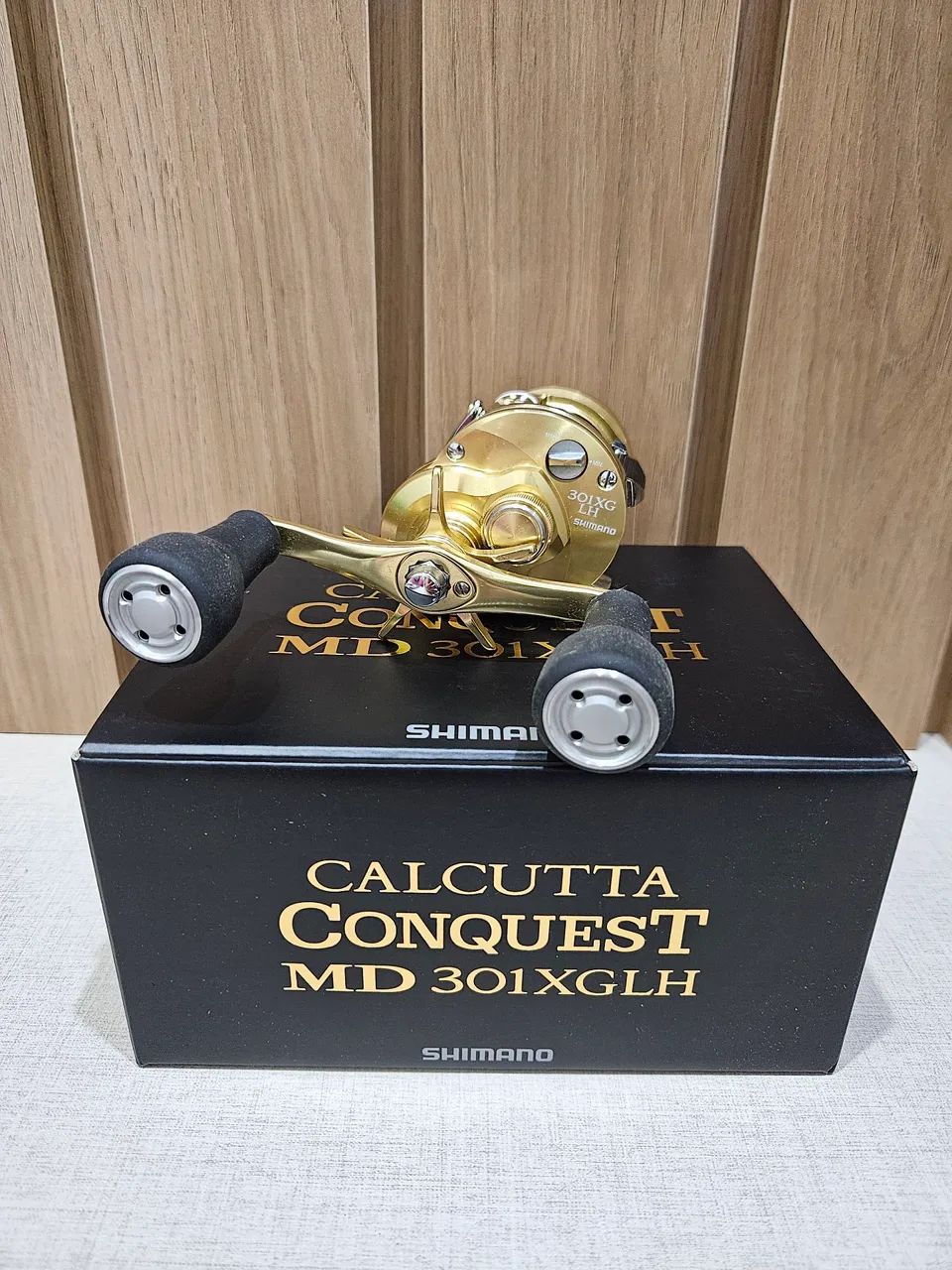 Carretilha Shimano Calcutta Conquest MD 301XGLH  - Foto 5
