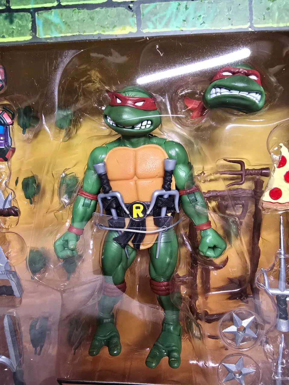 Rafael TMNT super7 hasbro original lacrado - Foto 5