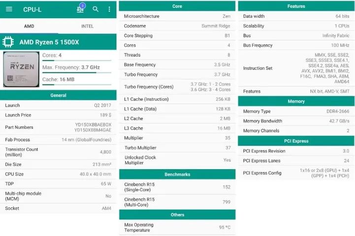 AMD Ryzen 5 1500X processador - Foto 3