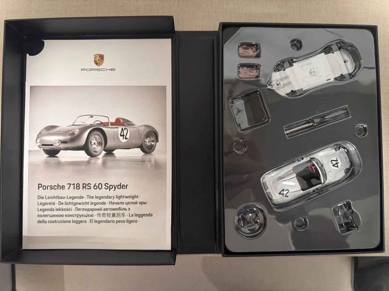 Miniatura Porsche 718 RS 60 Spyder 1/43 Thavus