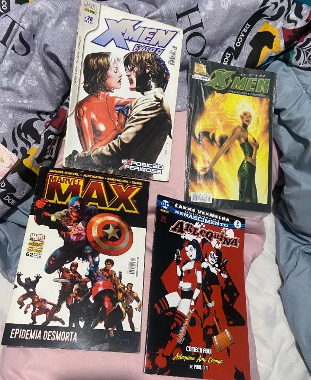 Lote 4 HQs - Marvel e DC 