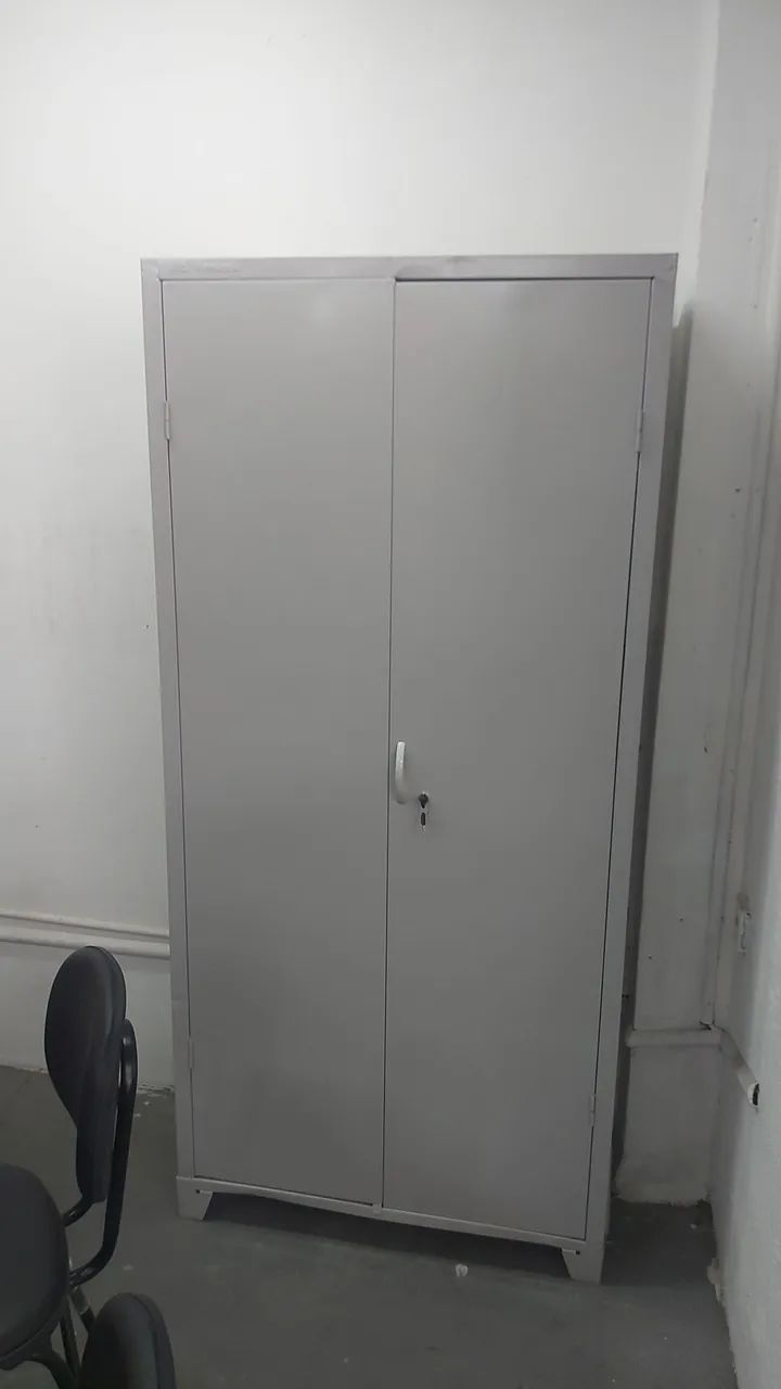 ARMARIO ALTO ACO 2 PTS 1.90X90X50CM - ZAP71- * - Foto 3
