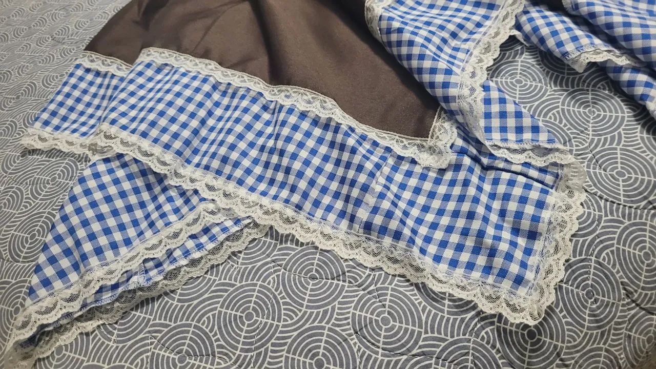 Vestido Saia Quadrilha Menina Novo 11 Anos - Foto 4