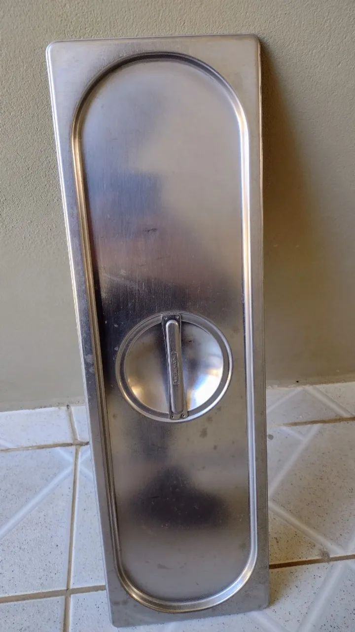 TAMPA PARA CUBA GN?2/4 - AÇO INOX (TRAMONTINA) | COMPATÍVEL COM MAQUINAS ITALIANINHA  - Foto 3