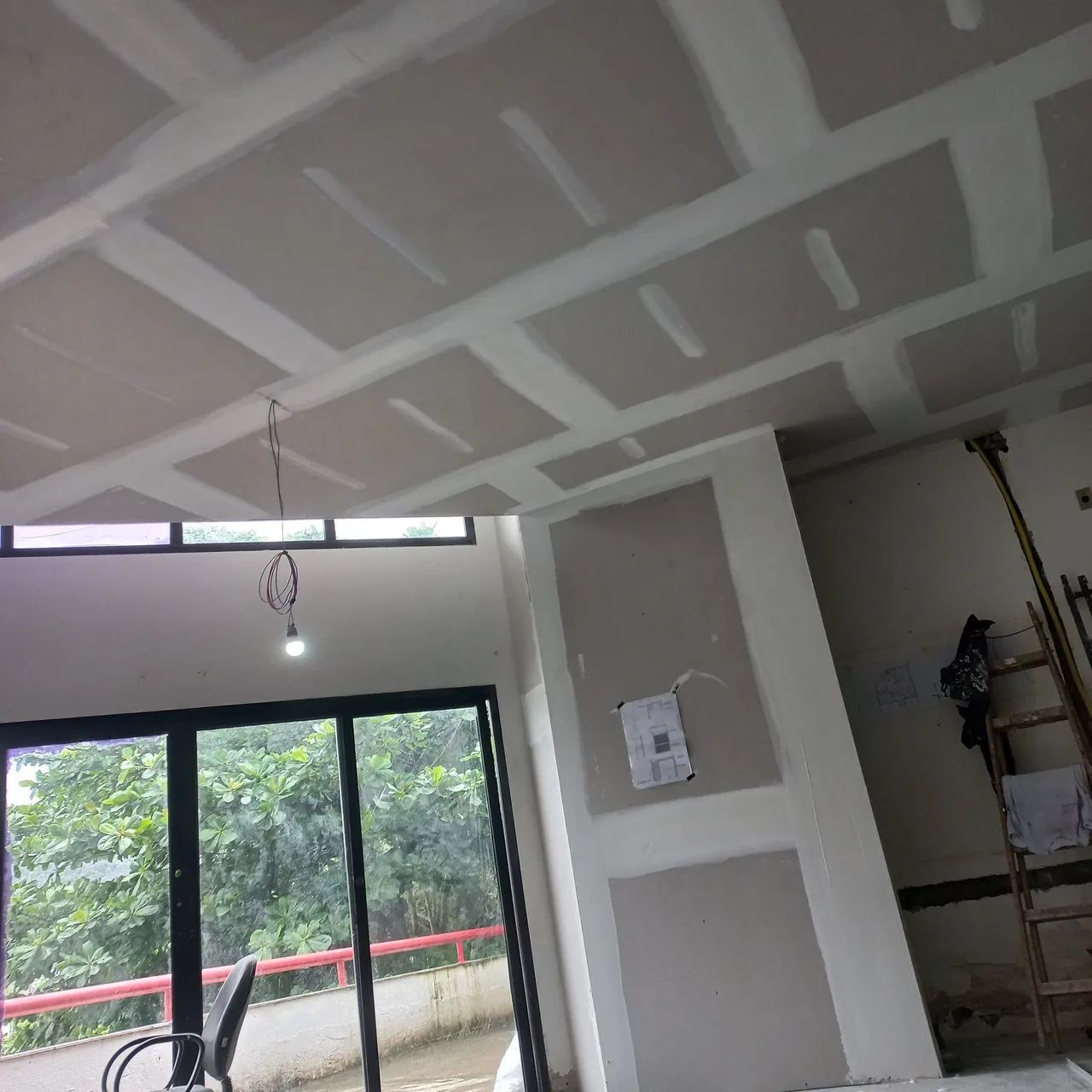 Drywall  gesso divisórias acartonado e stel frame  - Foto 2