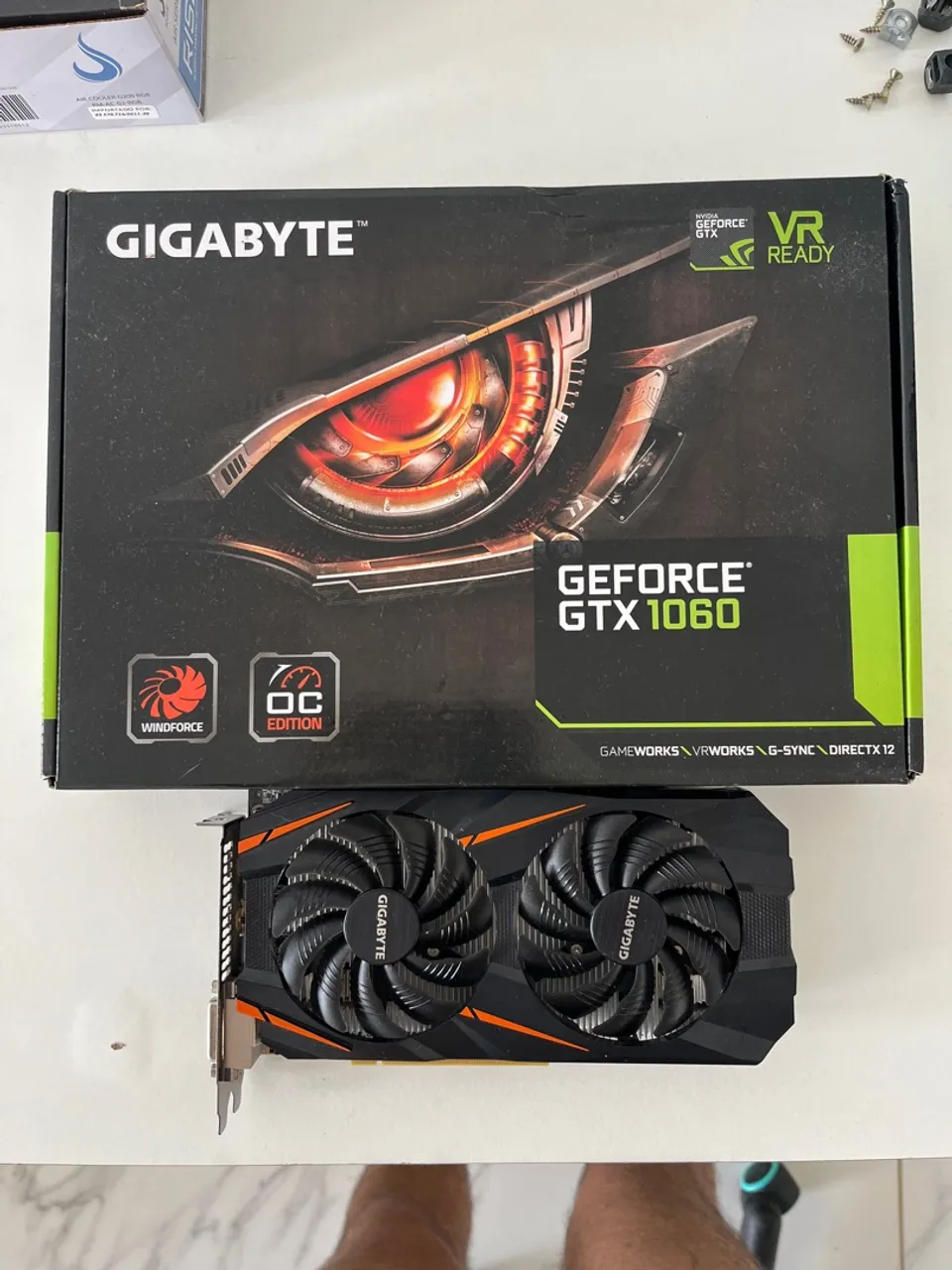 Placa de Vídeo Gigabyte GeForce GTX 1060 3GB OC