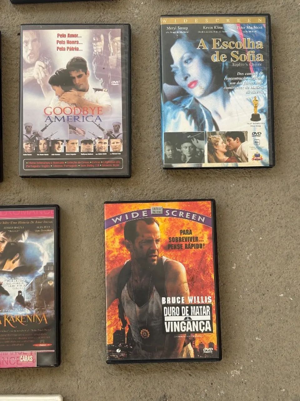 Coleção de DVDs Originais - Diversos Títulos - DVD, Blu-Ray e