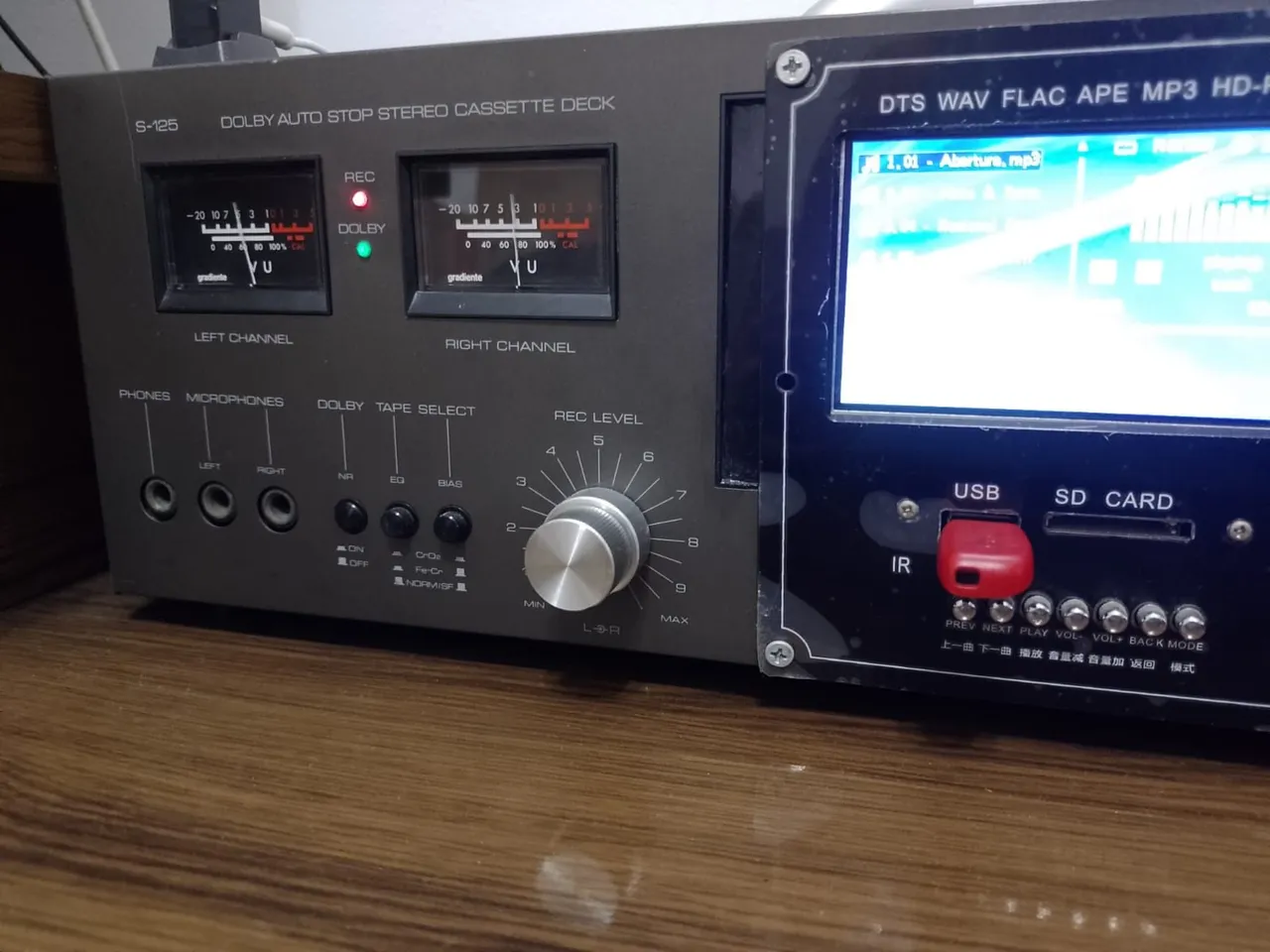 Tape Deck Gradiente S-125 - Modificado