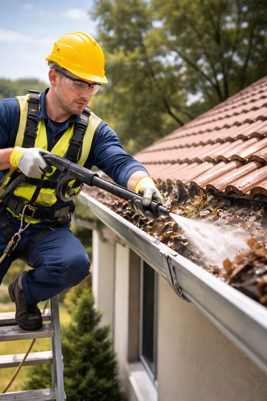 Limpeza de telhados, muros, calhas e rufos - Foto 5